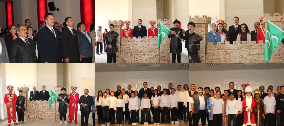 Yunak'ta  İstanbul’un Fethi’nin 573. Yılı Gururla Kutlandı