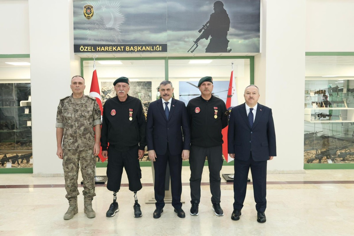 İçişleri Bakanı Çiftçi'den Özel Harekat Başkanlığı'na Anlamlı Ziyaret