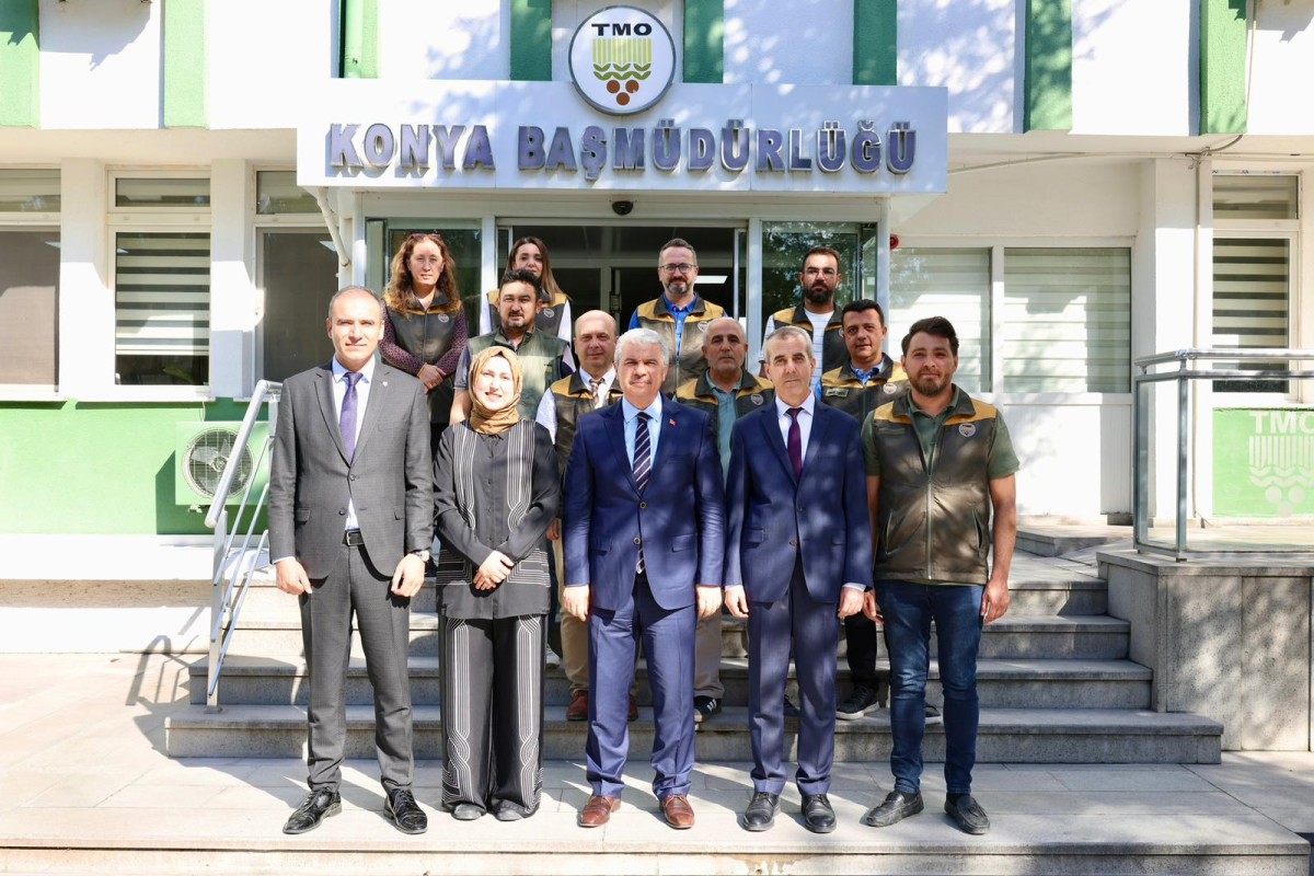 Vali İbrahim Akın’dan TMO Konya Başmüdürlüğüne Hububat Alım Dönemi Öncesi Ziyaret