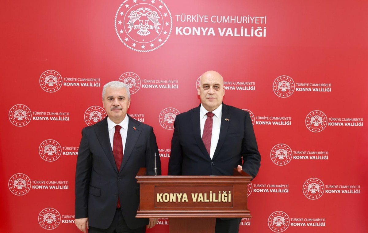 Filistin Büyükelçisi Ebu Ceyş’ten Vali Akın’a Ziyaret