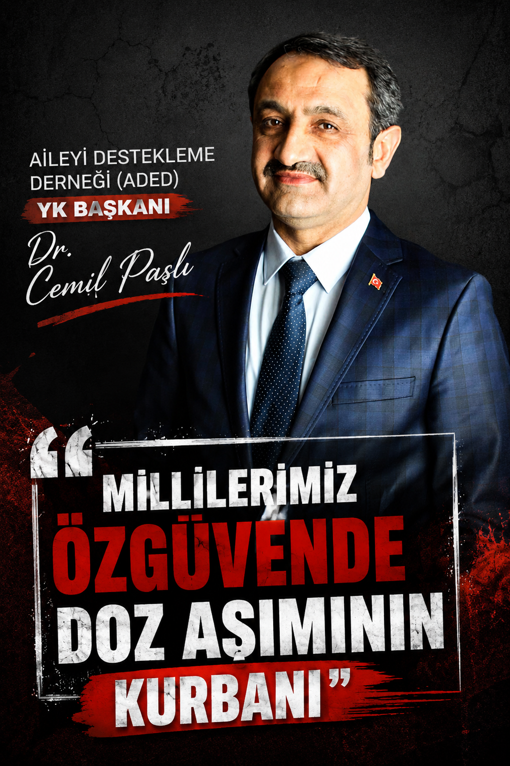 Dr. Paslı ;“Millilerimiz Özgüvende Doz Aşımının Kurbanı”