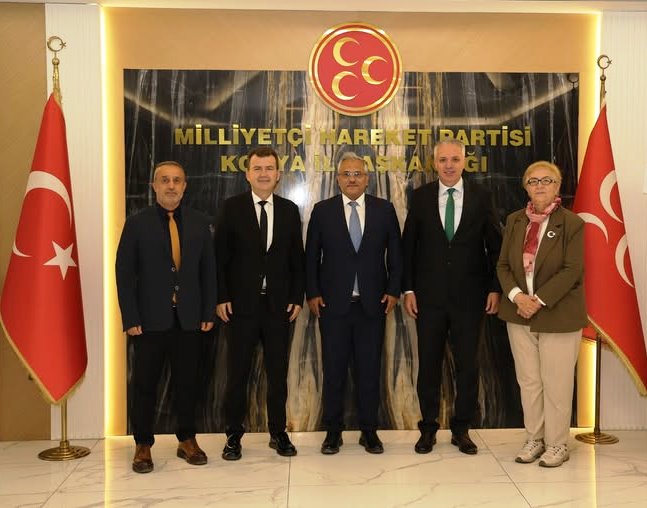 Konya SMMMO Başkanı Bıçakcı’dan MHP İl Başkanı  Göncü’ye 