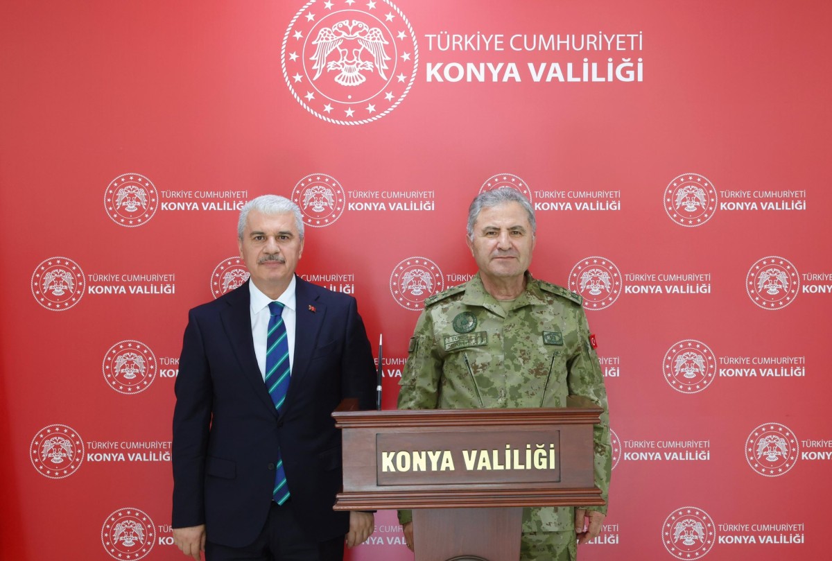 Kara Kuvvetleri Komutanı Orgeneral Tokel'den Vali Akın’a Ziyaret