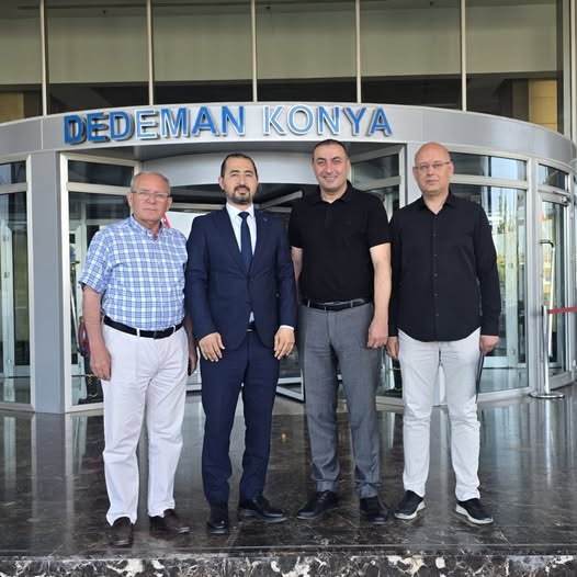 MMO Konya Şubesi’nden Dedeman Otel Genel Müdürü İşkin’e Ziyaret