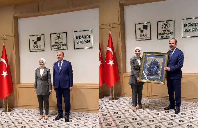 Bakan Göktaş’tan Konya Büyükşehir Belediye Başkanı Altay’a  Ziyaret