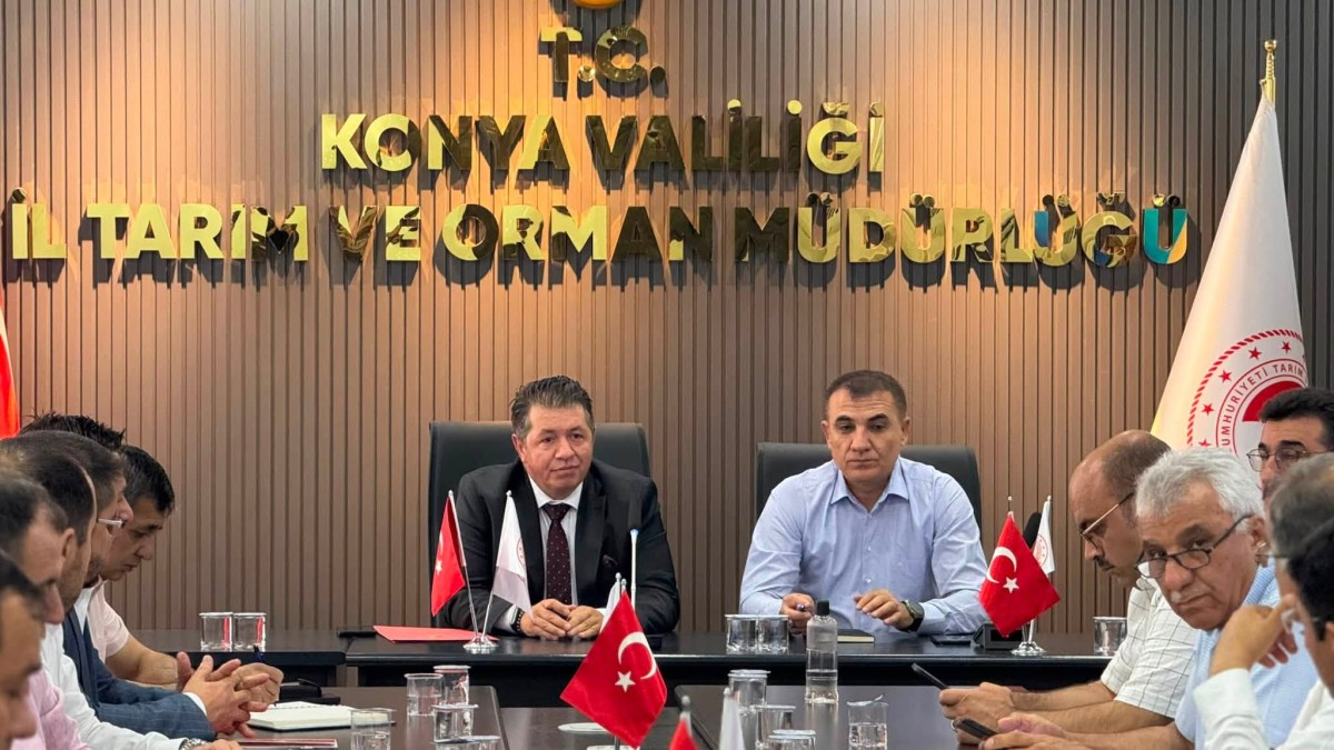  Konya ‘da Tarımsal Desteklemeler ve Üretim Planlaması Masaya Yatırıldı