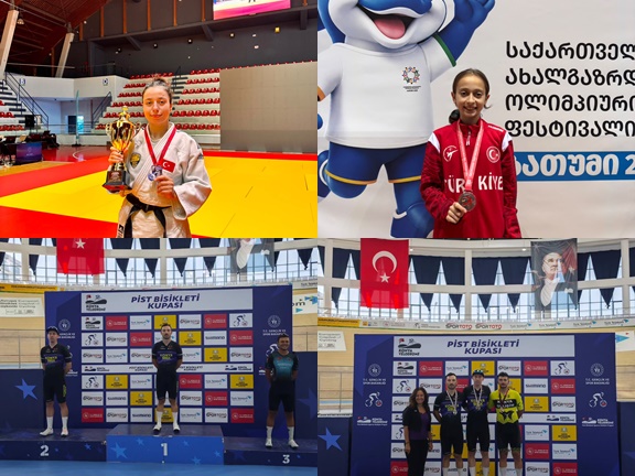 Konya Büyükşehir sporcuları Türkiye’yi gururlandırıyor