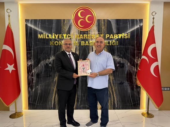 Yeşilay’dan MHP Konya İl Başkanı Sedat Göncü’ye Ziyaret