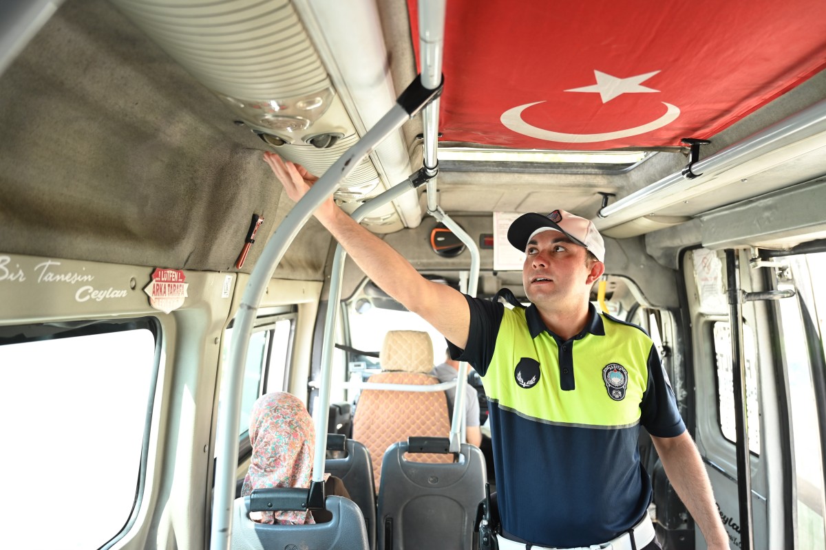 Konya'da Toplu Taşımaya Sıkı Denetim