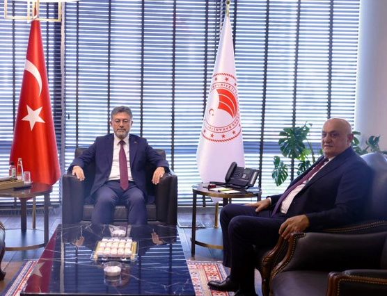 Başkan  Erkoyuncu’dan Bakan Yumaklı’ya Ziyaret