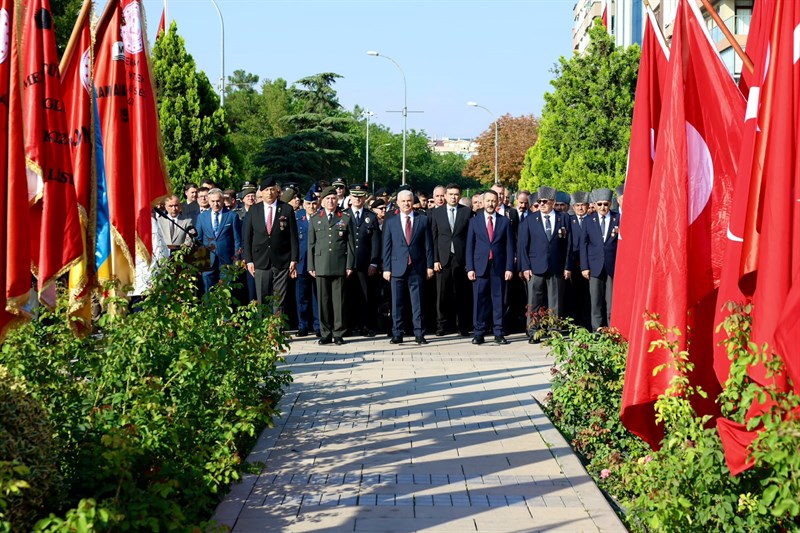  Konya’da  19 Eylül Gaziler Günü Kutlandı