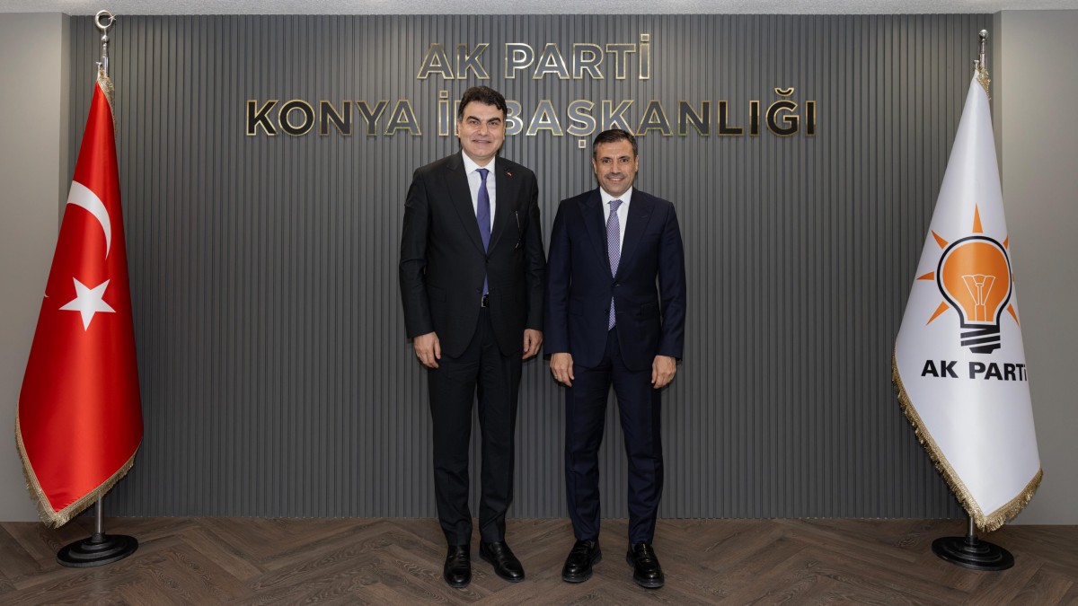 Milli Savunma Bakan Yardımcısı Musa Heybet’ten AK Parti Konya İl Başkanı Özgökçen’e Ziyaret