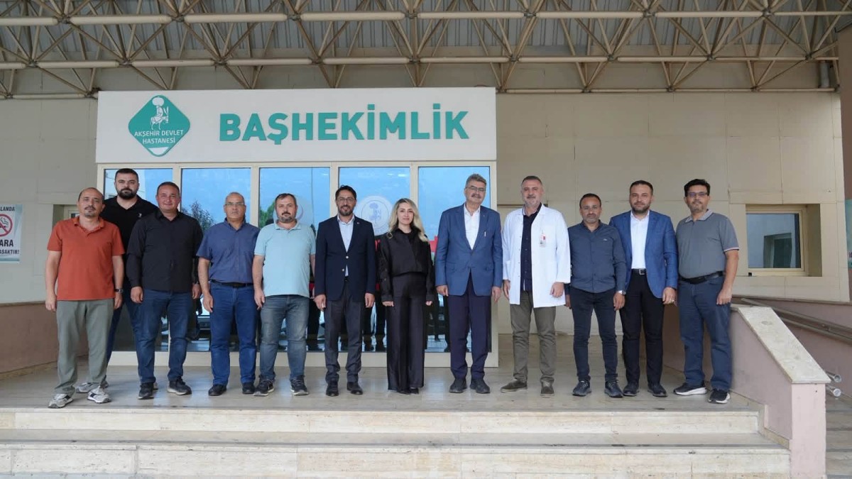 AK Parti Milletvekili Orhan Erdem'den Akşehir Devlet Hastanesi'ne Ziyaret