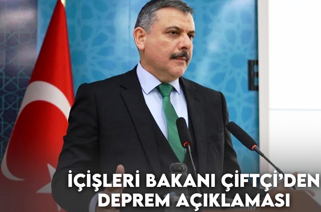 Bakan Çiftçi’den Şanlıurfa depremine ilişkin açıklama