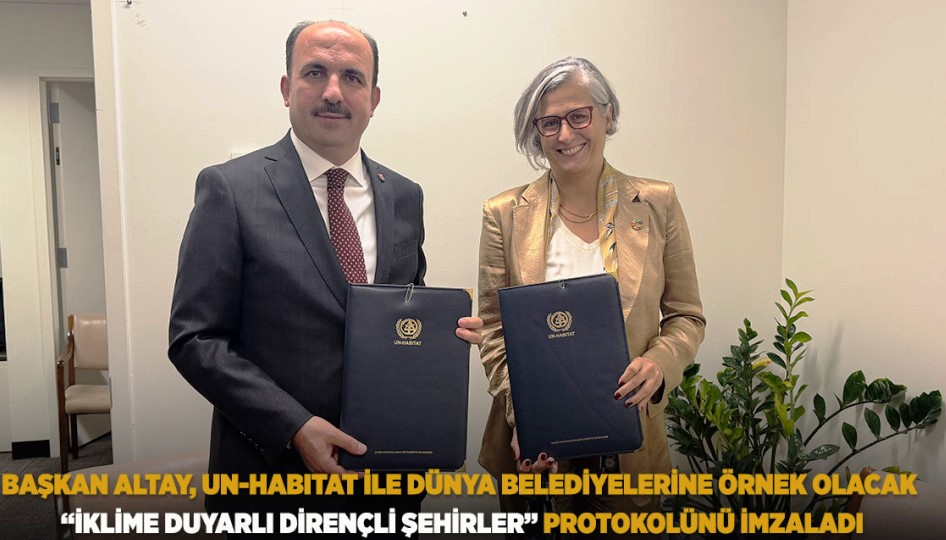 COP31 Özel Elçisi Başkan Altay, New York’ta SURFF toplantısında