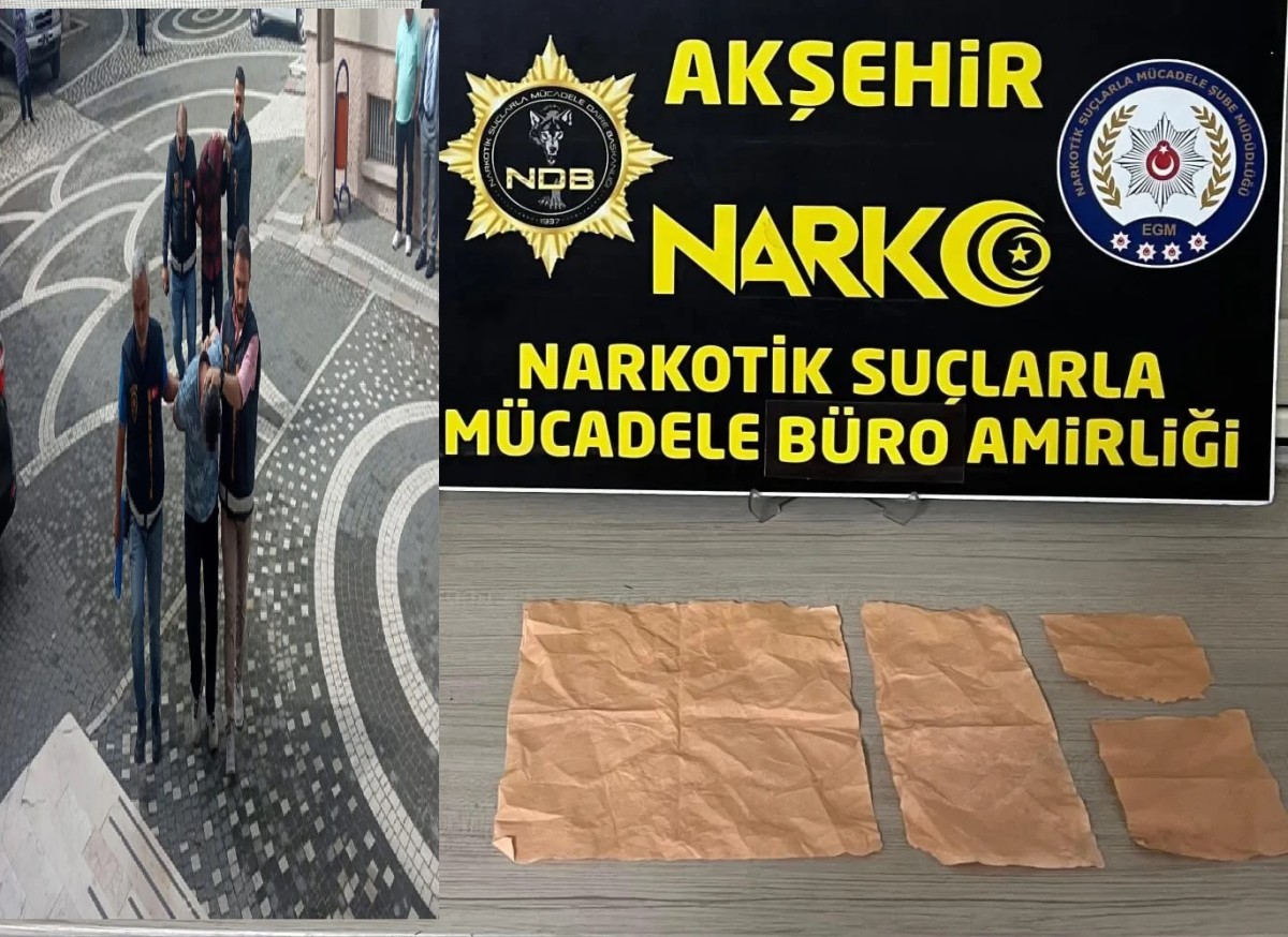 Akşehir’de Uyuşturucu Operasyonu 