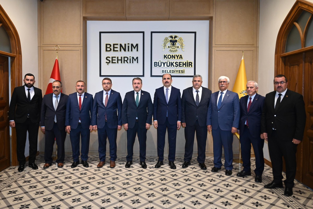 BBP Genel Başkanı Destici Başkan Altay’ı Ziyaret Etti