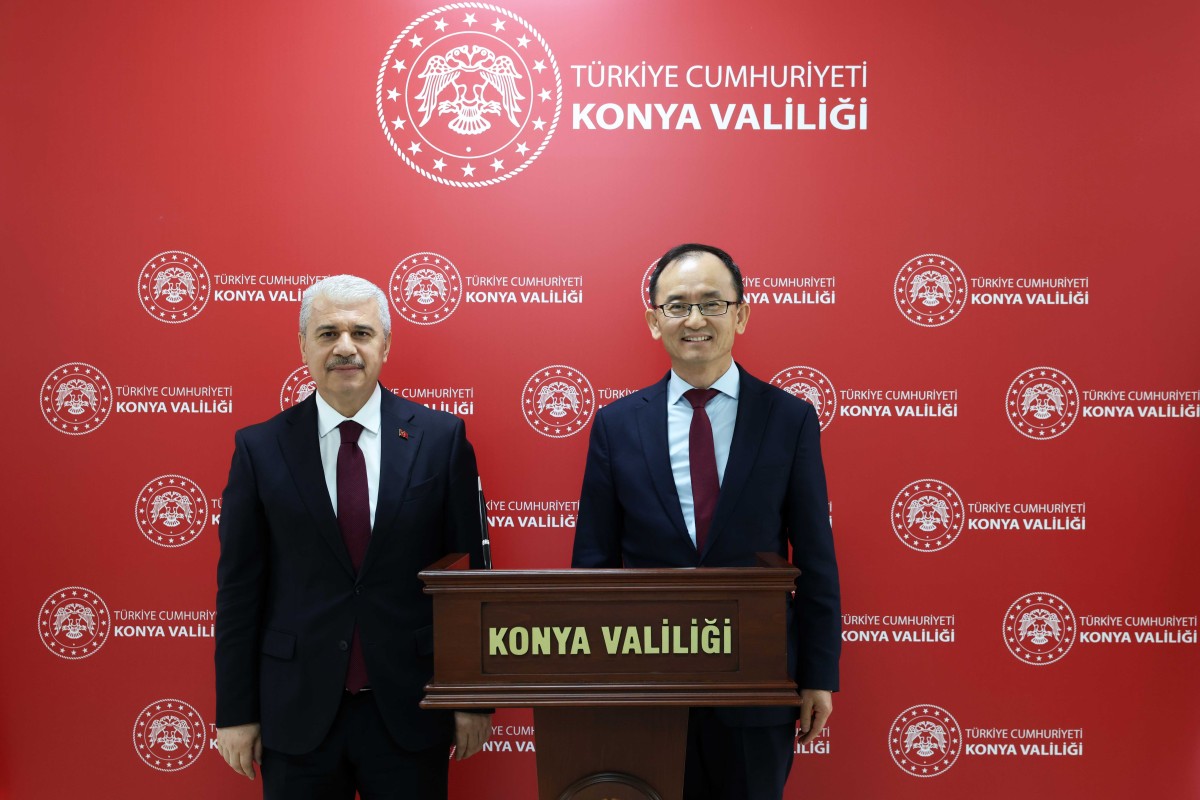 Çin Büyükelçisi Xuebin’den Vali Akın’a Nezaket Ziyareti
