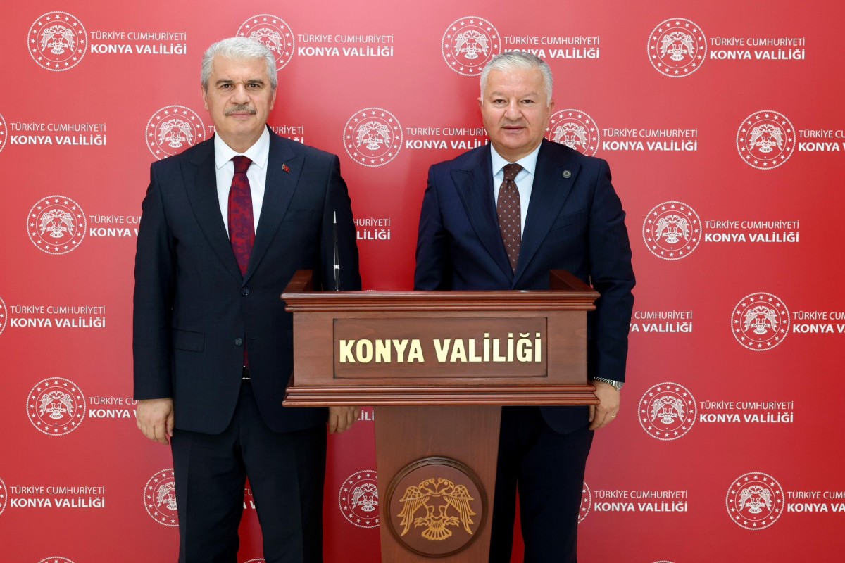 Aksaray Valisi Duru’dan Vali Akın’a Nezaket Ziyareti