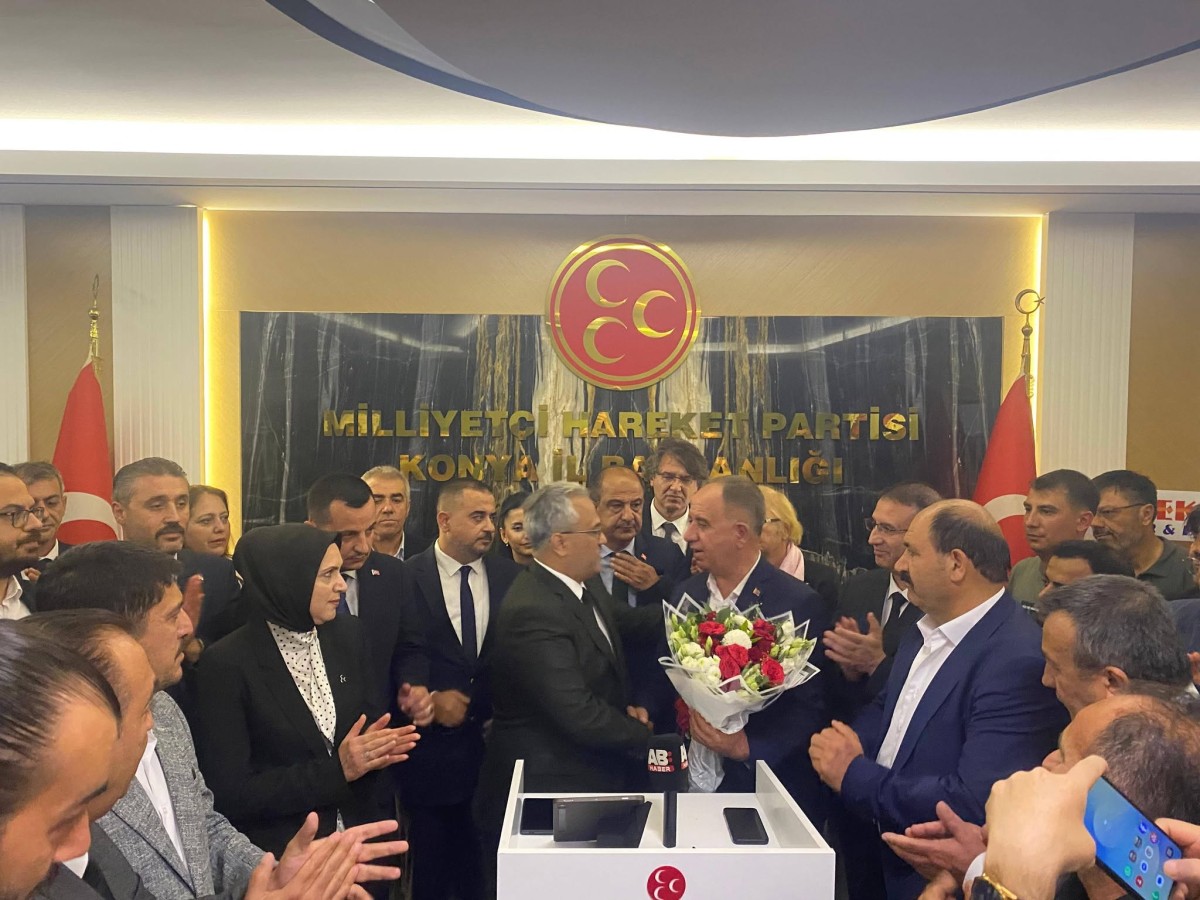 MHP Konya İl Başkanlığında Bayrak Değişimi: Sedat Göncü Görevi  Devraldı 