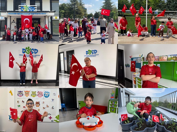 DOSD Meram'ın Özel Yüreklerinden Milli Takım'a Anlamlı Destek