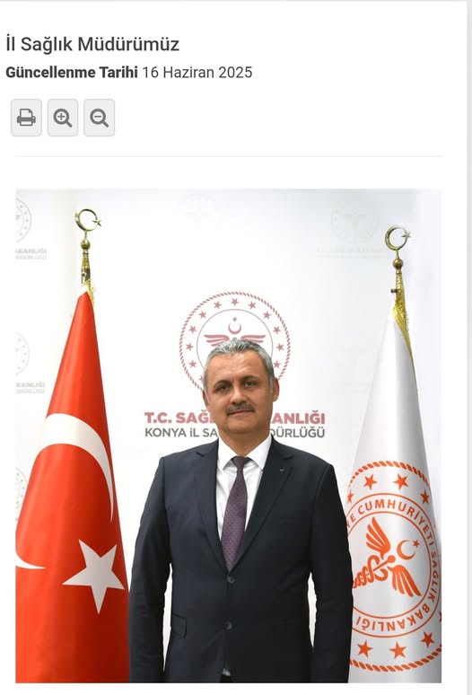Konya İl Sağlık Müdürü Doç. Dr. Yusuf Yavuz Görevdeki İlk Yılını Geride Bıraktı