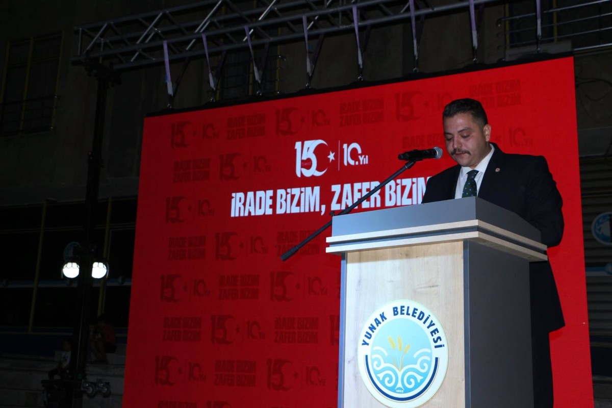 Yunak’ta 15 Temmuz  Demokrasi Ve Milli Birlik Günü Dualarla Kutlandı