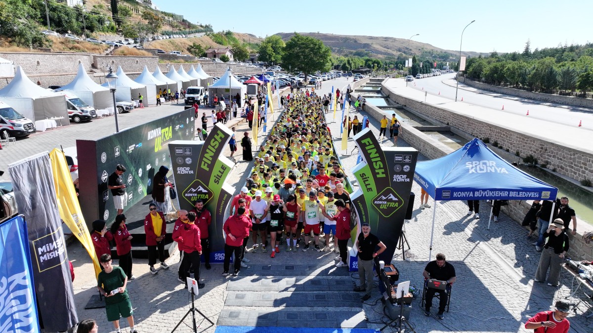 Konya Ultra Trail, 13 Ülkeden 1.300 Sporcuyu Sille'nin Doğasında Buluşturdu