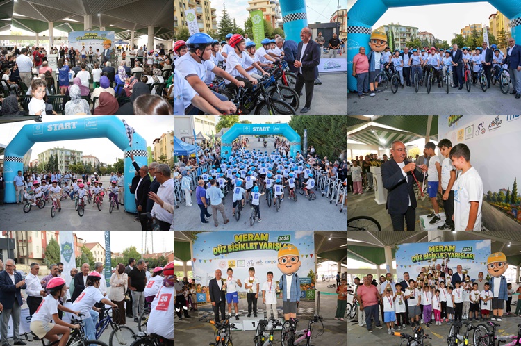 2026 Düz Bisiklet Yarışları heyecanı Melikşah Mahallesi ile son buldu