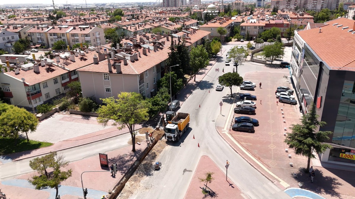 Konya Büyükşehir Binkonutlar’ın Su Altyapısını Yeniliyor