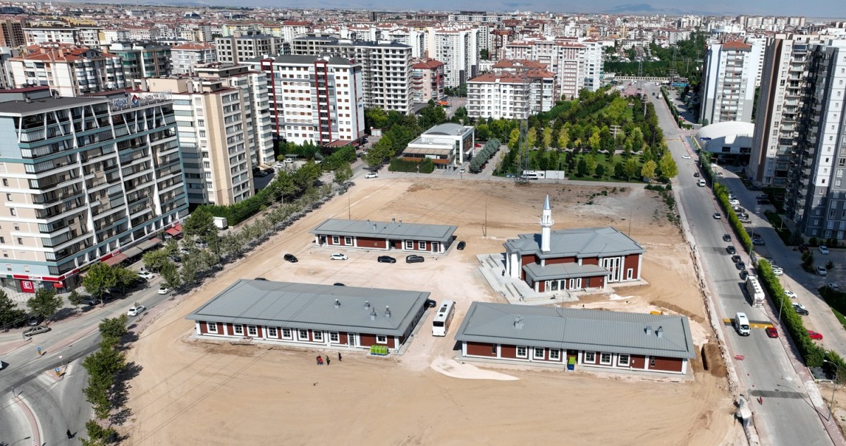 Selçuklu Yazır Mahalle Külliyesi'nde son rötuşlar
