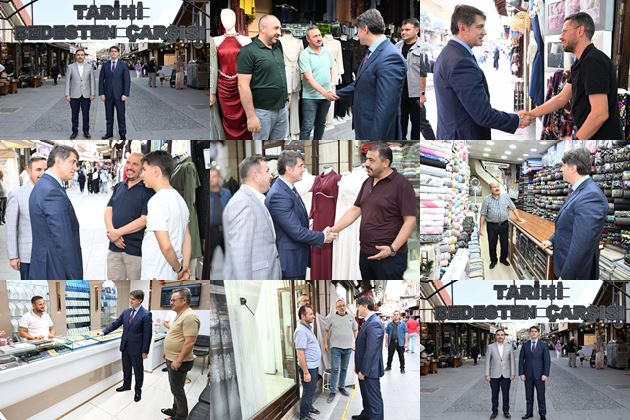 İl Emniyet Müdürü Koç’tan Bedesten Esnafına Ziyaret