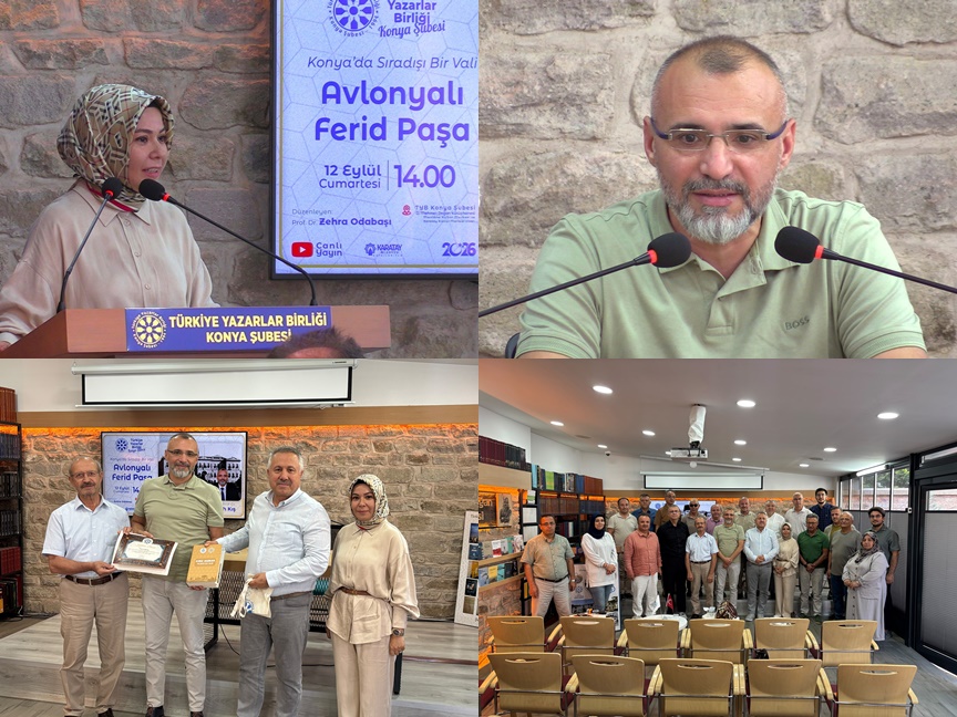 TYB Konya’da Avlonyalı Ferid Paşa Konuşuldu