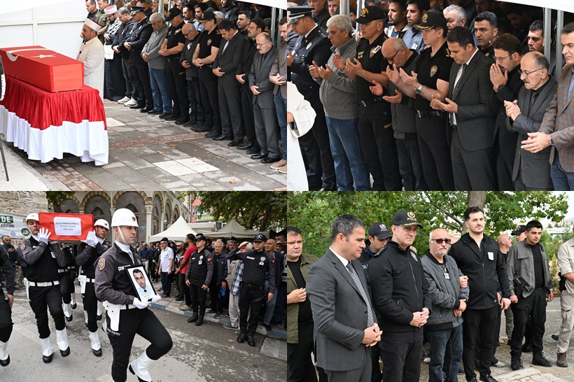 Beyşehir’de Baş Komiser Hacı Murat Özbal Son Yolculuğuna Uğurlandı