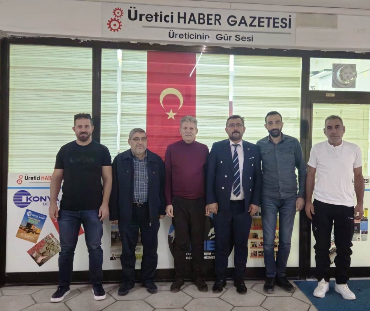 Şeref Alemdar ve Yönetiminden Üretici Haber Gazetesine Ziyaret