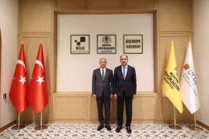 AK Parti Genel Başkan Vekili Efkan Âlâ, Başkan Altay’ı Ziyaret Etti
